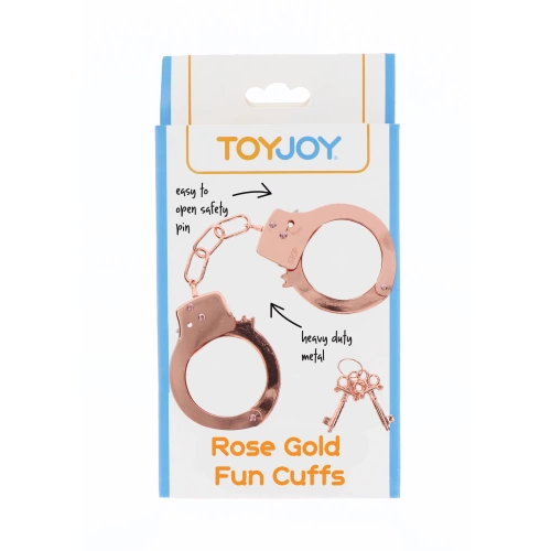 Масивни метални белезници Rose Gold Fun Cuffs [3]