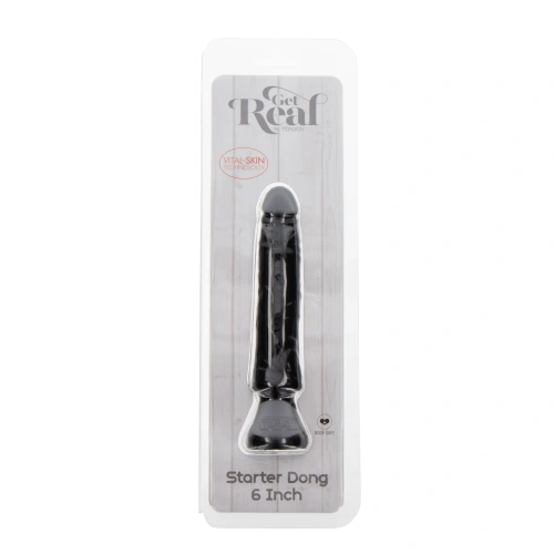 Малко анално дилдо Get Real Starter Dong 6" черно [6]