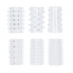 Комплект пенис удебелители Power 6бр. прозрачни