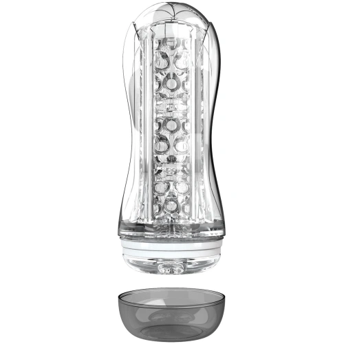 Прозрачен мастурбатор ToyJoy Hero Big Clear Blast [1]