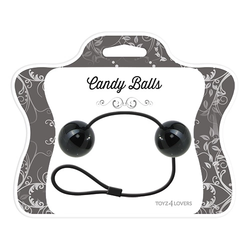 Вагинални топчета Candy Balls Toyz4Lovers черни [2]