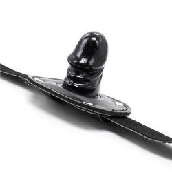 Регулируема каишка за уста с дилдо Penis Gag