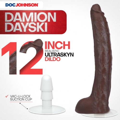 Damion Dayski 12" Vac-U-Lock дилдо Doc Johnson  [7]
