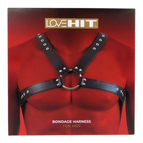 Регулируем BDSM харнес за мъже Virgite Lovehit модел 3