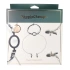 Ринг за уста с щипки за зърна Nipple Clamps Jewels [1]