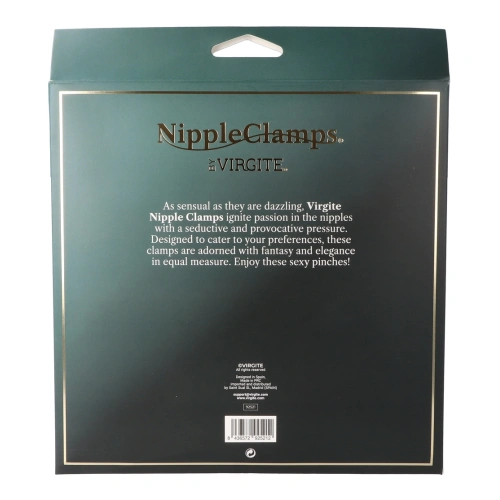 Ринг за уста с щипки за зърна Nipple Clamps Jewels [2]