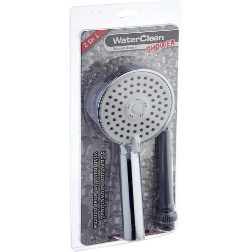 Вграден анален душ накрайник със слушалка Discrete Shower [6]