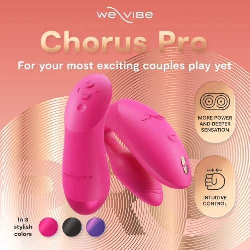 We-Vibe Chorus Pro вибратор за двойки с дистанционно и App [14]