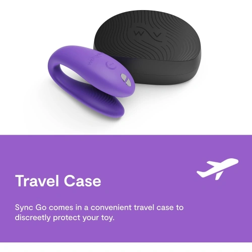 Компактен вибратор за двойки с приложение We-Vibe Sync Go [12]