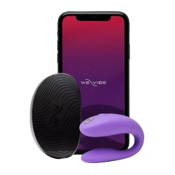 Компактен вибратор за двойки с приложение We-Vibe Sync Go