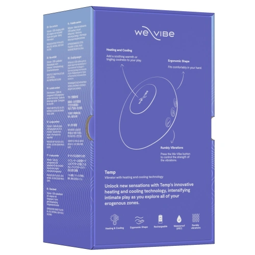 Вибриращ клитортимулатор с охлаждане и затопляне We-Vibe Temp [25]