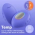 Вибриращ клитортимулатор с охлаждане и затопляне We-Vibe Temp [15]