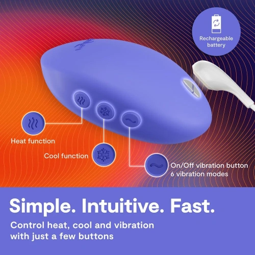 Вибриращ клитортимулатор с охлаждане и затопляне We-Vibe Temp [21]
