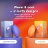 Вибриращ клитортимулатор с охлаждане и затопляне We-Vibe Temp [22]