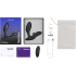 Луксозен простатен стимулатор с дистанционно и App We-Vibe Vector+ черен [25]