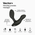 Луксозен простатен стимулатор с дистанционно и App We-Vibe Vector+ черен [18]