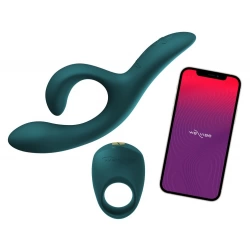 Луксозен сет за двойки - пенис пръстен и вибратор We-Vibe Date Night с App