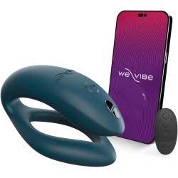 We Vibe Sync O - луксозен стимулатор за двойки с App, зелен