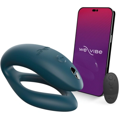 We Vibe Sync O - луксозен стимулатор за двойки с App, зелен