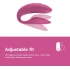 Луксозен стимулатор за двойки с App We Vibe Sync 2 розов [19]