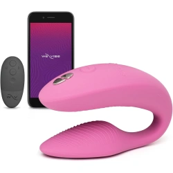 Луксозен стимулатор за двойки с App We Vibe Sync 2 розов