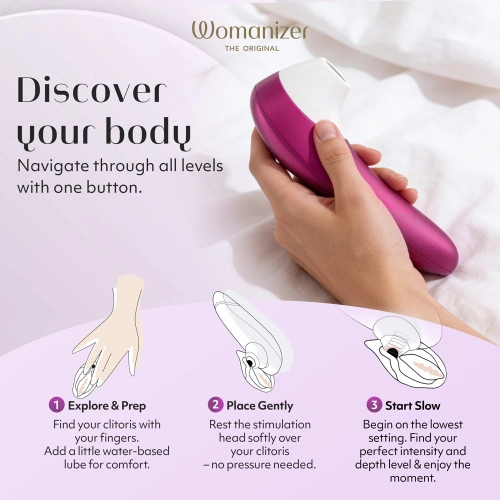Kлиторен стимулатор Womanizer Pro [5]