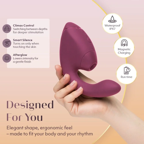 Womanizer Next Duo G-спот вибратор със засмукващ клиторстимулатор  [6]