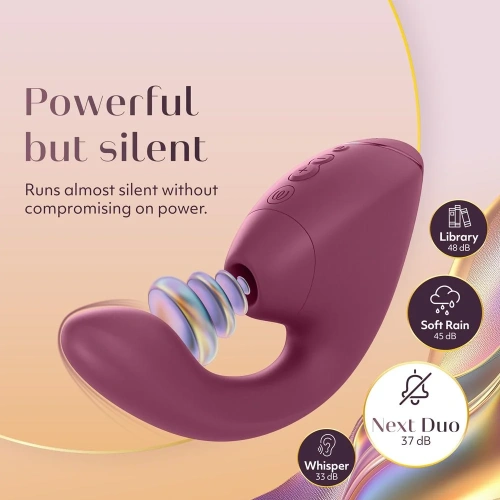 Womanizer Next Duo G-спот вибратор със засмукващ клиторстимулатор  [9]