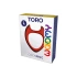 Силиконов пенис пръстен Woomy Toro L червен [2]