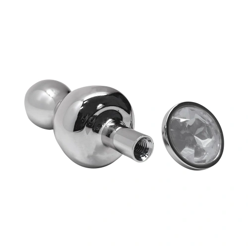 Метален анален разширител с кристал Lollypop L [2]