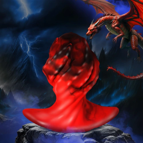 Фентъзи анален разширител Creature Cocks Dragonspawn [5]