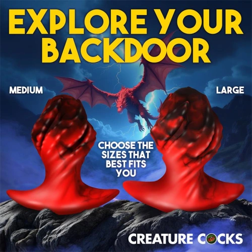Фентъзи анален разширител Creature Cocks Dragonspawn [6]