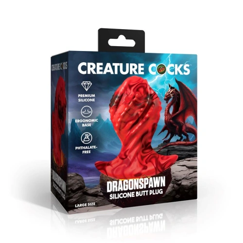 Фентъзи анален разширител Creature Cocks Dragonspawn [11]