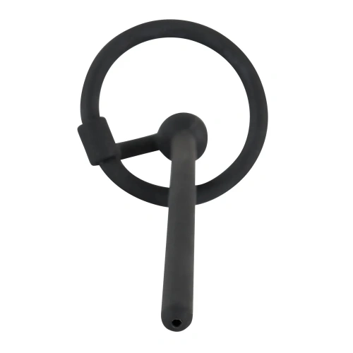 Уретрален разширител със стопер и пенис пръстен Penis Plug [3]