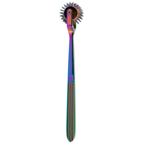 Метален BDSM аксесоар с три колелца Rainbow Triple Pinwheel [4]