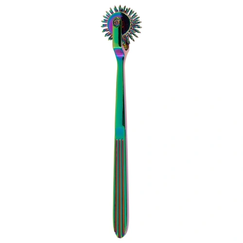Метален BDSM аксесоар с три колелца Rainbow Triple Pinwheel [3]