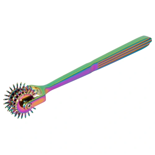 Метален BDSM аксесоар с три колелца Rainbow Triple Pinwheel Метален BDSM аксесоар с три колелца Rainbow Triple Pinwheel