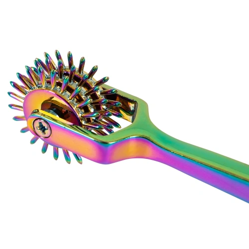 Метален BDSM аксесоар с три колелца Rainbow Triple Pinwheel [2]