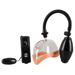 Вибрираща вагинална помпа Vagina Sucker оранжева