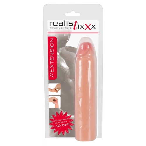 ​Екстра голям пенис удължител от силикон Realistixxx [7]