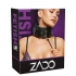 Нашийник с повод от естествена кожа Zado Fetish Line [12]
