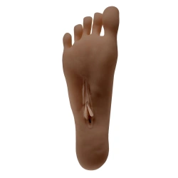 Мастурбатор-крак Pussy Footin' тъмен телесен цвят